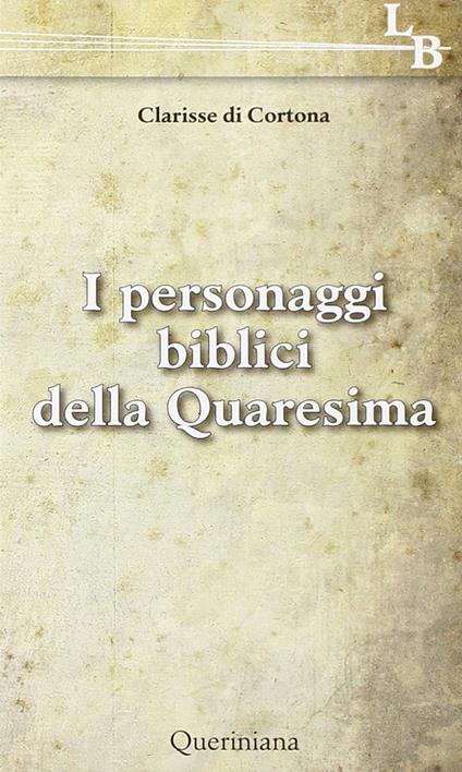 I personaggi biblici della Quaresima - copertina