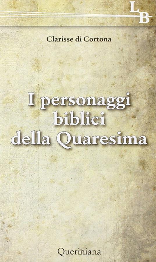 I personaggi biblici della Quaresima - copertina