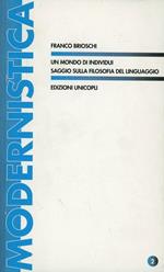 Un mondo di individui. Saggio sulla filosofia del linguaggio