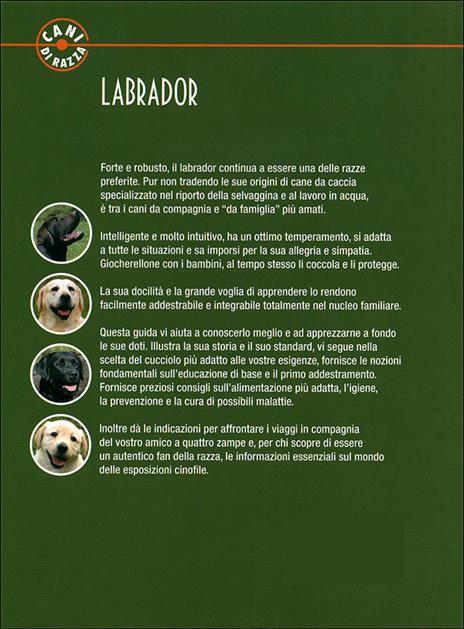 Labrador. Scelta del cucciolo. Standard. Educazione. Alimentazione. Salute - Luisa Ginoulhiac - ebook - 3