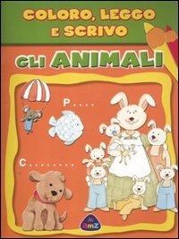 Gli animali. Coloro, leggo e scrivo - copertina