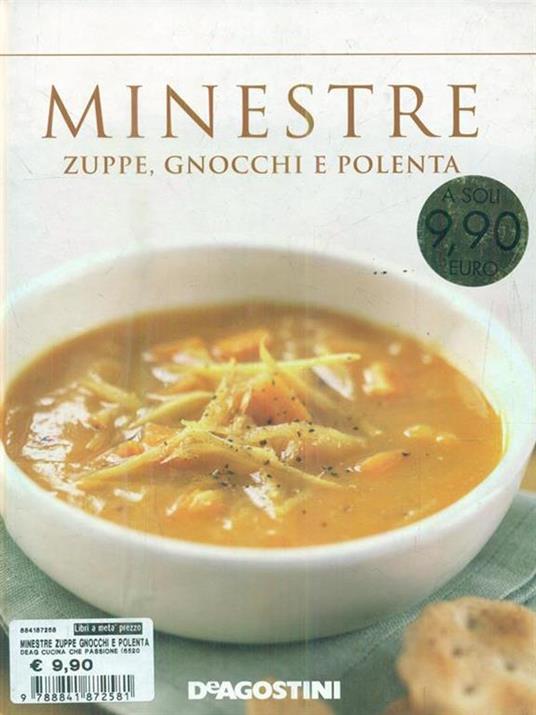 Minestre. Zuppe, gnocchi e polenta - copertina