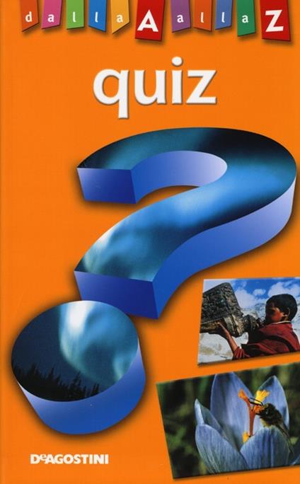 Quiz. Dalla A alla Z - copertina