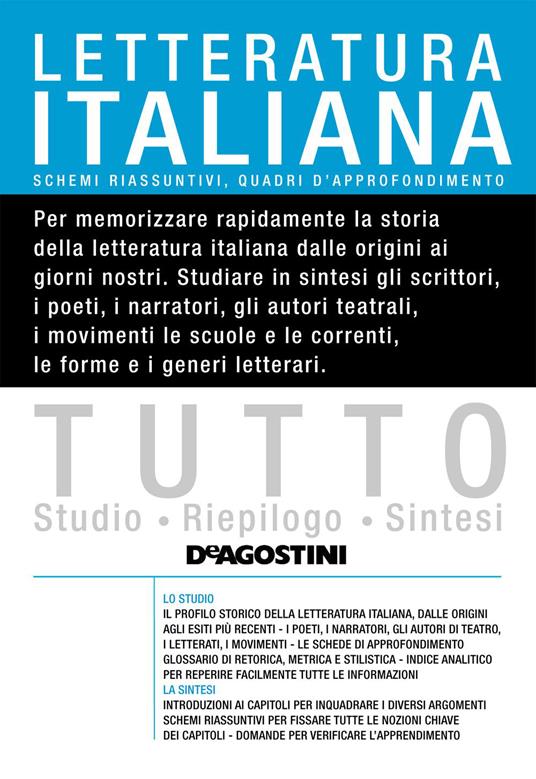 Tutto letteratura italiana - Marcello Tomei - ebook