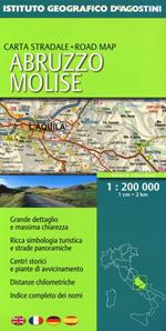 Abruzzo e Molise 1:200.000