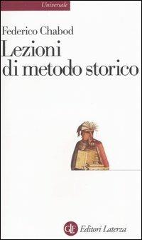 Lezioni di metodo storico - Federico Chabod - copertina