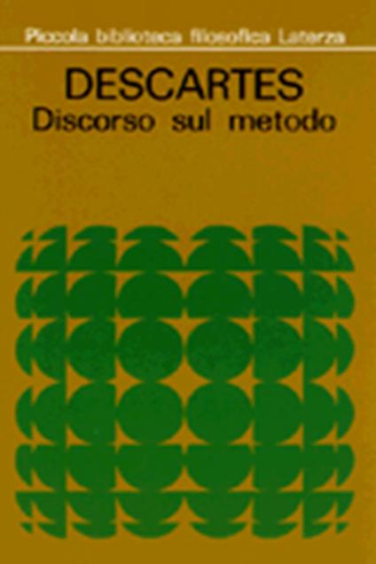 Discorso sul metodo - Renato Cartesio - copertina