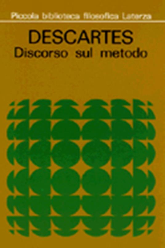 Discorso sul metodo - Renato Cartesio - copertina