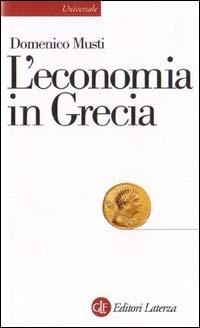 L' economia in Grecia - Domenico Musti - copertina