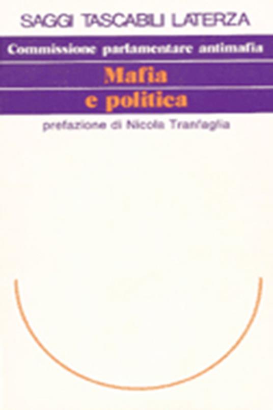 Mafia e politica. Relazione del 6 aprile 1993 - copertina