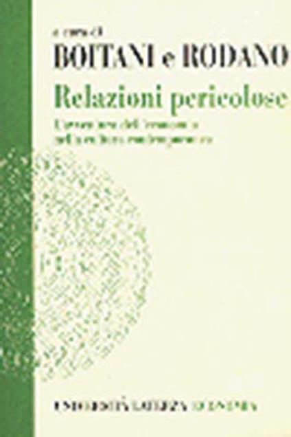 Relazioni pericolose. L'avventura dell'economia nella cultura contemporanea - copertina