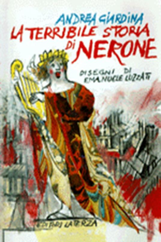 La terribile storia di Nerone - Andrea Giardina - copertina