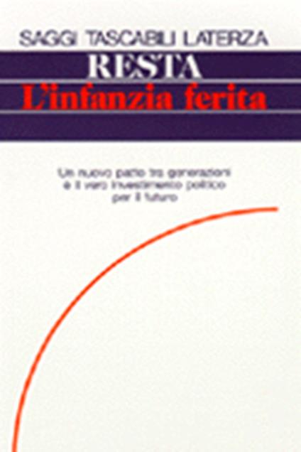 L' infanzia ferita. Un nuovo patto tra generazioni è il vero investimento politico per il futuro - Eligio Resta - copertina