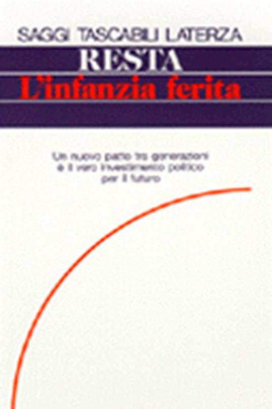 L' infanzia ferita. Un nuovo patto tra generazioni è il vero investimento politico per il futuro - Eligio Resta - copertina