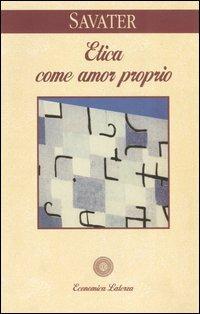 Etica come amor proprio - Fernando Savater - copertina