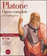 Opere complete. Testo greco a fronte. CD-ROM - Platone - copertina