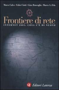 Frontiere di rete. Internet 2001: cosa c'è di nuovo - copertina