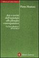 Arte e verità dall'antichità alla filosofia contemporanea. Un'introduzione all'estetica - Pietro Montani - copertina