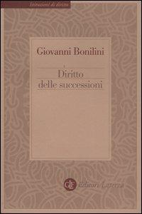 Diritto delle successioni - Giovanni Bonilini - copertina