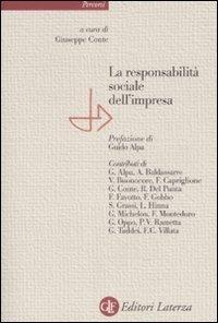 La responsabilità sociale dell'impresa. Tra diritto, etica ed economia - copertina