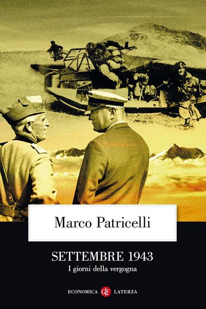 Settembre 1943. I giorni della vergogna - Marco Patricelli - copertina