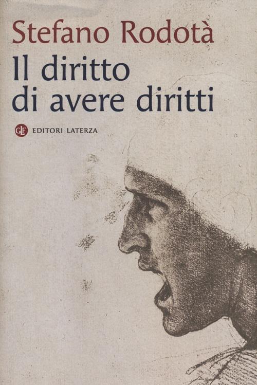 Il diritto di avere diritti - Stefano Rodotà - copertina