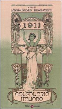 1911. Calendario italiano - copertina