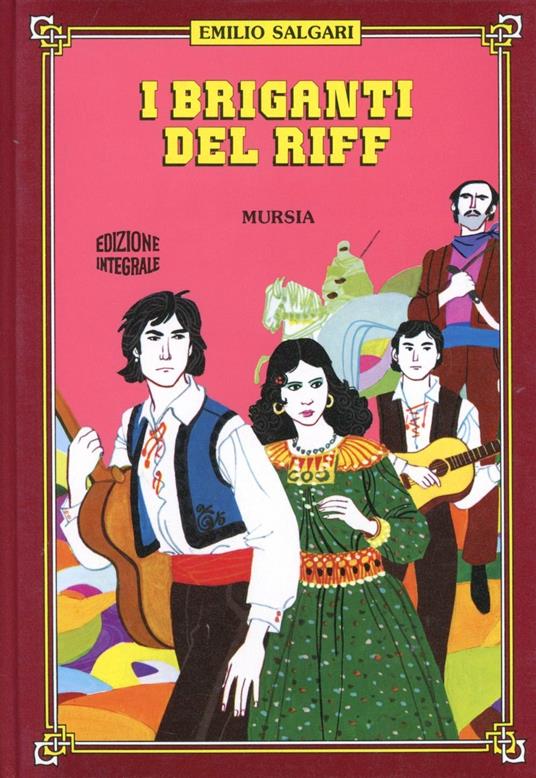 I briganti del Riff - Emilio Salgari - copertina