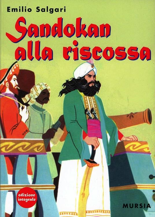 Sandokan alla riscossa - Emilio Salgari - copertina