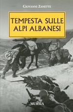 Tempesta sulle alpi albanesi