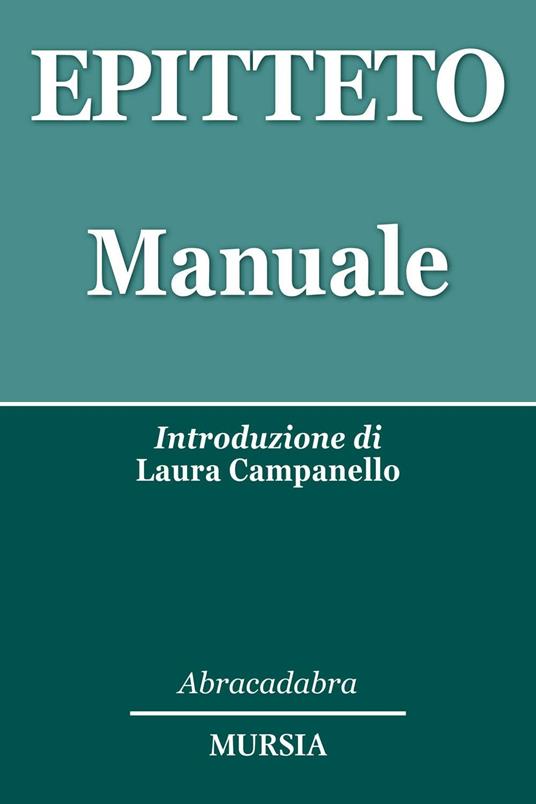 Manuale - Epitteto - copertina