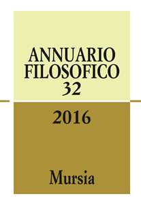 Libro Annuario filosofico 2016. Vol. 32 