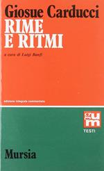 Rime e ritmi