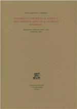 Commento storico al libro IV dell'Epistolario di Quinto Aurelio Simmaco