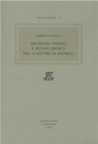 Metafore animali e mondo eroico nel «cantare di Aneirin» - Umberto Rapallo - copertina