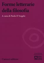 Forme letterarie della filosofia