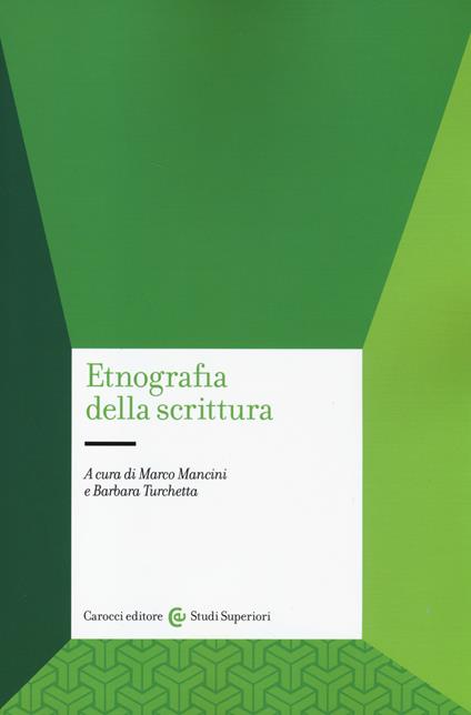 Etnografia della scrittura - copertina