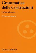 Grammatica delle costruzioni. Un'introduzione