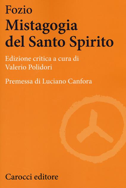 La mistagogia del Santo Spirito - Fozio  - copertina