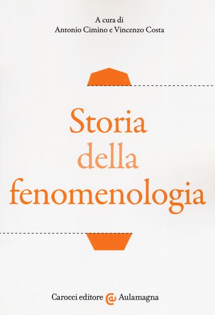 Storia della fenomenologia - copertina