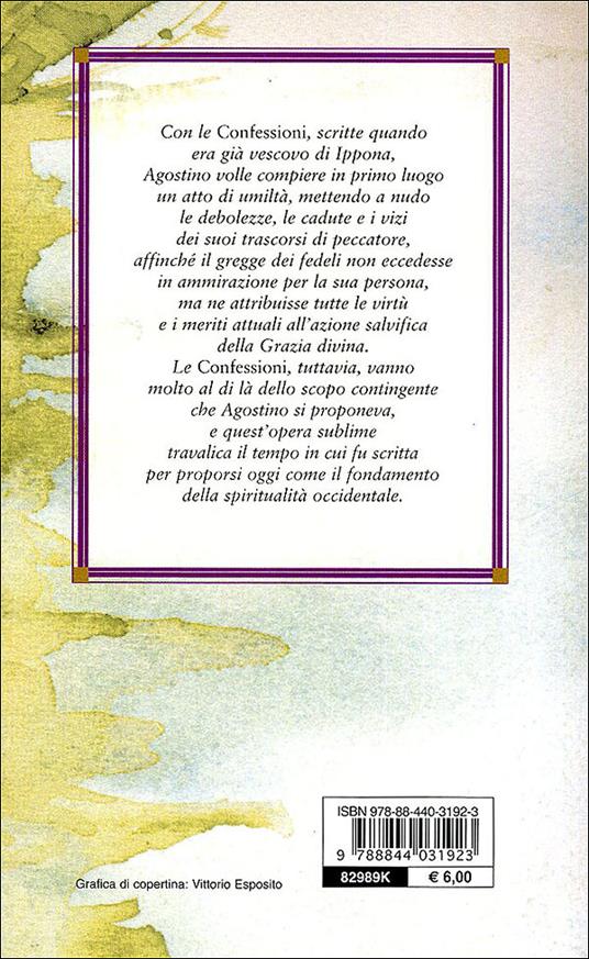 Confessioni. Antologia essenziale - Agostino (sant') - 2