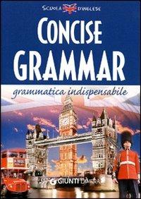 Concise grammar - Nuala Tansey - copertina