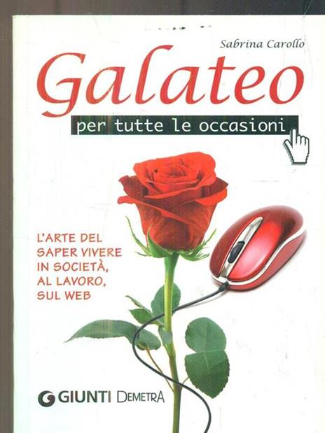 Galateo per tutte le occasioni - Sabrina Carollo - copertina