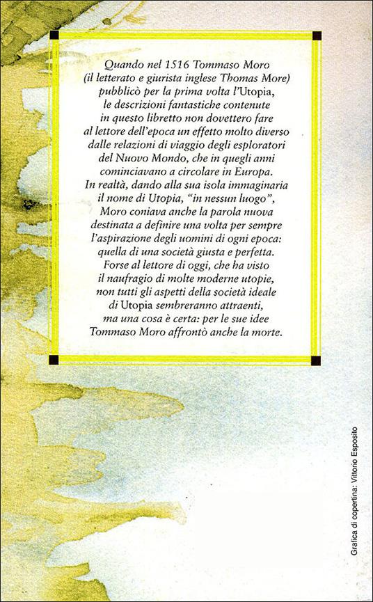 Utopia - Tommaso Moro - ebook - 2