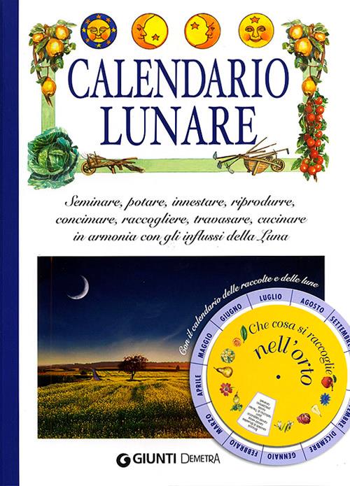 Calendario lunare 2024 - Demetra - Cartoleria e scuola