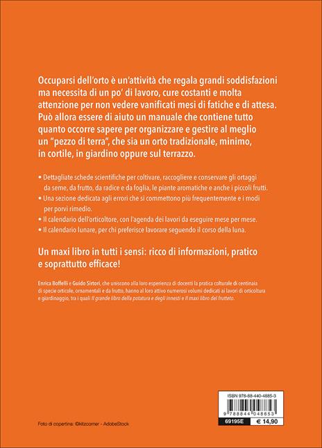 Il maxi libro dell'orto. Come progettare, organizzare e curare il tuo orto - Enrica Boffelli,Guido Sirtori - 2