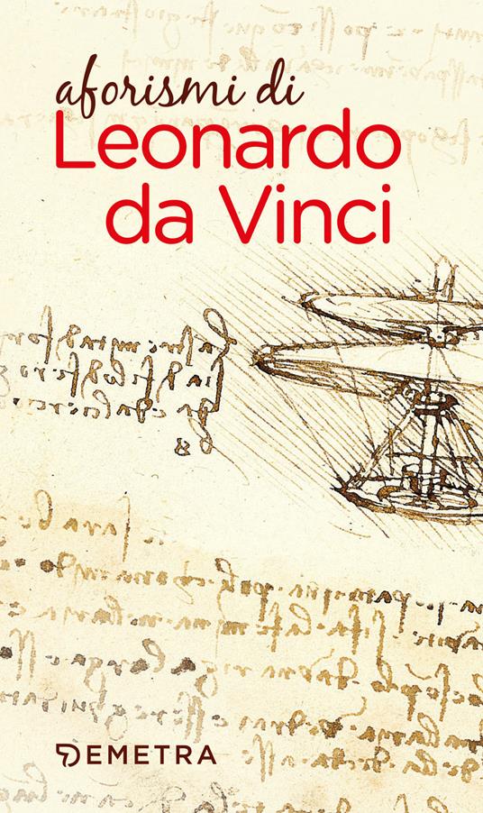 Aforismi - Leonardo da Vinci - copertina