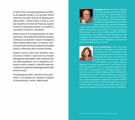 La dieta amica della tiroide. Consigli e ricette per prevenire i disturbi più diffusi - Pasquale Di Leo,Lucia Santarsiero - 3