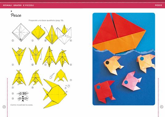 Come piegare mini libro  Origami semplice 