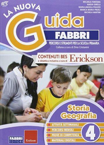 La nuova guida Fabbri. Storia e geografia. Guida per l'insegnante della 4ª classe elementare - copertina